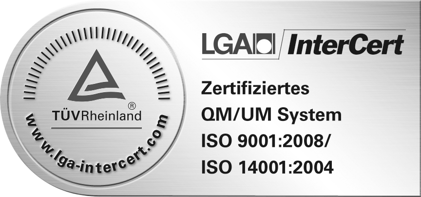 SieMatic is certified according to EN ISO 9001 and the ISO 14001 environmental management standard